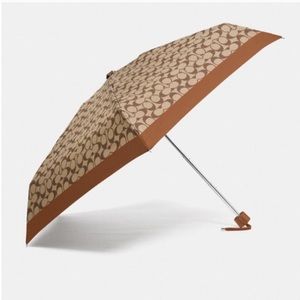 Coach signature mini umbrella